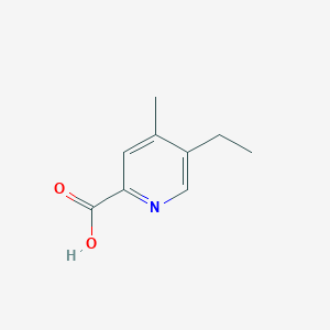 molecular formula C9H11NO2 B3318149 5-Ethyl-4-methylpyridine-2-carboxylic acid CAS No. 98996-06-6