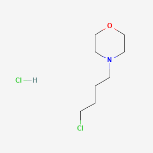 molecular formula C8H17Cl2NO B3318153 4-(4-氯丁基)吗啉盐酸盐 CAS No. 98997-74-1