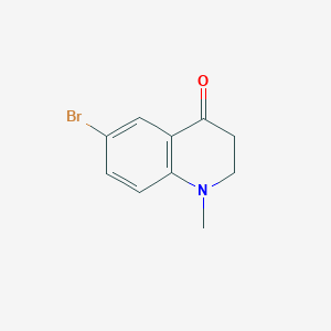 molecular formula C10H10BrNO B3318176 6-Bromo-1-methyl-2,3-dihydroquinolin-4(1H)-one CAS No. 99057-84-8