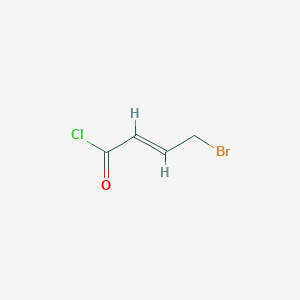 molecular formula C4H4BrClO B3318197 4-Bromocrotonyl chloride CAS No. 99083-25-7