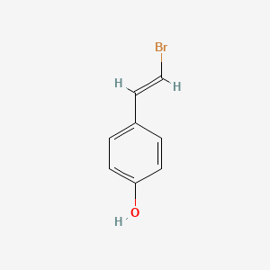 molecular formula C8H7BrO B3318203 4-(2-Bromovinyl)phenol CAS No. 99094-10-7