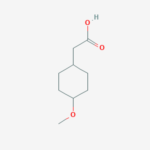 molecular formula C9H16O3 B3318232 2-(4-甲氧基环己基)乙酸 CAS No. 99183-14-9