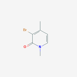 molecular formula C7H8BrNO B3318270 3-bromo-1,4-dimethylpyridin-2(1H)-one CAS No. 99314-57-5