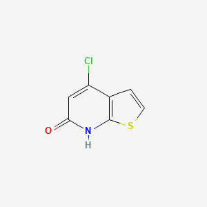 molecular formula C7H4ClNOS B3318336 4-Chlorothieno[2,3-b]pyridin-6(7H)-one CAS No. 99429-81-9