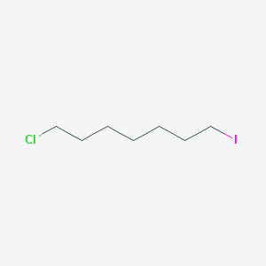 molecular formula C7H14ClI B3318394 1-Chloro-7-iodo-heptane CAS No. 99669-96-2
