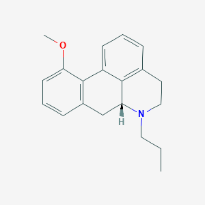 molecular formula C20H23NO B3318414 (R)-11-Methoxy-6-propyl-5,6,6a,7-tetrahydro-4H-dibenzo[de,g]quinoline CAS No. 99755-61-0