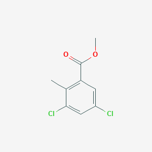 molecular formula C9H8Cl2O2 B3318463 Methyl 3,5-dichloro-2-methylbenzoate CAS No. 99849-29-3