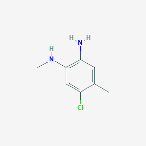 molecular formula C8H11ClN2 B3318491 5-Chloro-N1,4-dimethylbenzene-1,2-diamine CAS No. 99923-15-6