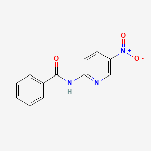 molecular formula C12H9N3O3 B3318505 N-(5-硝基吡啶-2-基)苯甲酰胺 CAS No. 99970-58-8