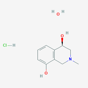 molecular formula C10H16ClNO3 B3318587 Unii-pyp30I3hvc CAS No. 1007885-60-0