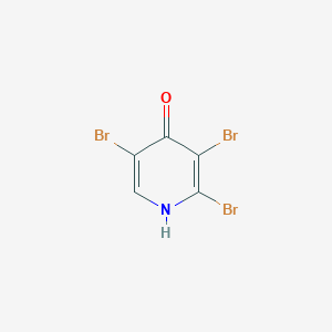 molecular formula C5H2Br3NO B3318649 2,3,5-Tribromopyridin-4(1H)-one CAS No. 10163-30-1