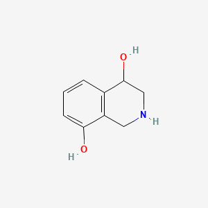 molecular formula C9H11NO2 B3318826 4,8-Isoquinolinediol, 1,2,3,4-tetrahydro- CAS No. 102830-11-5