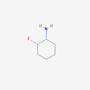 molecular formula C6H12FN B3318922 2-氟环己-1-胺 CAS No. 1039741-13-3