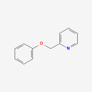 molecular formula C12H11NO B3318968 Pyridin-2-ylmethoxybenzene CAS No. 104294-19-1