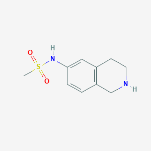 n-(1,2,3,4-Tetrahydroisoquinolin-6-yl)methanesulfonamide