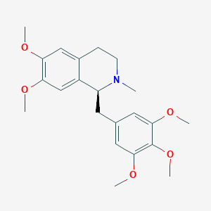 molecular formula C22H29NO5 B3318983 Atracurium Impurity 5 CAS No. 104758-47-6