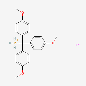 [Tris(4-methoxyphenyl)methyl]phosphanium iodide