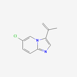 3-Isopropenyl-6-chloroimidazo[1,2-a]pyridine