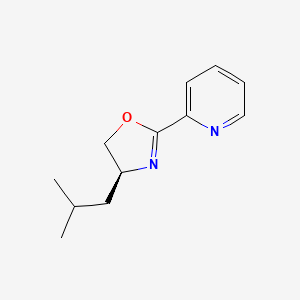 (S)-4-Isobutyl-2-(pyridin-2-yl)-4,5-dihydrooxazole