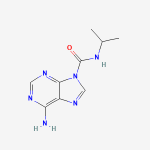 6-Amino-N-isopropyl-9H-purine-9-carboxamide
