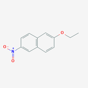 molecular formula C12H11NO3 B3319294 2-Ethoxy-6-nitronaphthalene CAS No. 1092353-00-8