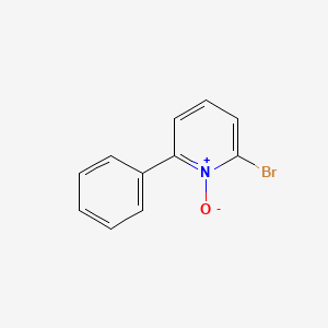 molecular formula C11H8BrNO B3319346 2-Bromo-6-phenylpyridine N-oxide CAS No. 1097732-14-3