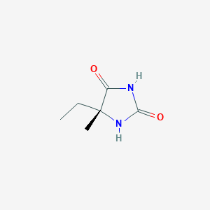 molecular formula C6H10N2O2 B3319369 (R)-5-Ethyl-5-methylimidazolidine-2,4-dione CAS No. 110169-71-6