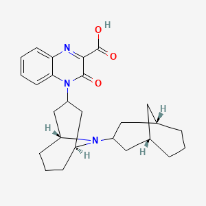 molecular formula C26H33N3O3 B3319474 Sunobinop CAS No. 1126793-40-5