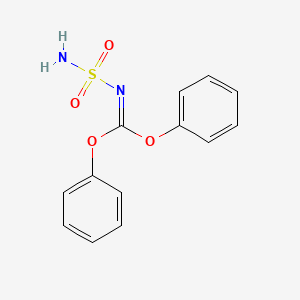 molecular formula C13H12N2O4S B3319579 Diphenyl sulfamoylcarbonimidate CAS No. 114313-77-8