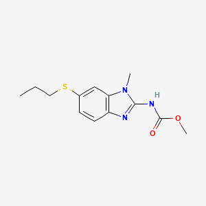 molecular formula C13H17N3O2S B3319627 N3-Methylalbendazole CAS No. 1149360-33-7