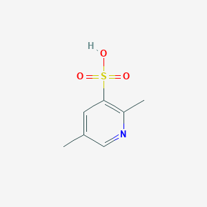 molecular formula C7H9NO3S B3319717 2,5-Dimethylpyridine-3-sulfonic acid CAS No. 1160993-89-4
