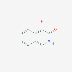 molecular formula C9H6FNO B3319799 4-Fluoroisoquinolin-3(2H)-one CAS No. 1175271-04-1