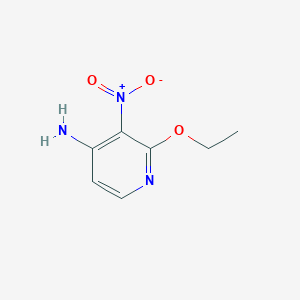 molecular formula C7H9N3O3 B3319883 2-Ethoxy-3-nitropyridin-4-amine CAS No. 1187732-67-7