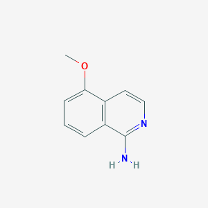 molecular formula C10H10N2O B3320000 5-Methoxyisoquinolin-1-amine CAS No. 1196152-25-6