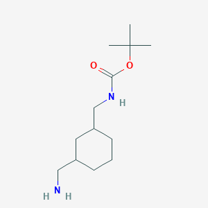 tert-Butyl ((3-(aminomethyl)cyclohexyl)methyl)carbamate