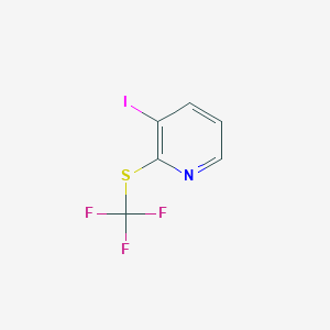 3-Iodo-2-(trifluoromethylthio)pyridine