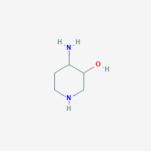 molecular formula C5H12N2O B3320115 4-Amino-3-hydroxypiperidine CAS No. 1206906-33-3