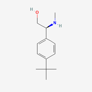 (S)-2-(4-(tert-Butyl)phenyl)-2-(methylamino)ethanol