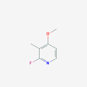 molecular formula C7H8FNO B3320260 2-Fluoro-4-methoxy-3-methylpyridine CAS No. 1227596-00-0