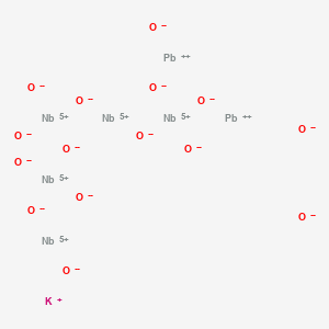 Potassium pentadecaoxodiplumbatepentaniobate(1-)