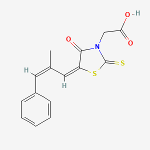 molecular formula C15H13NO3S2 B3320522 epalrestat 