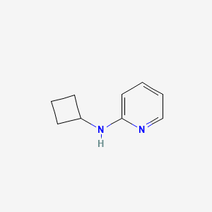 molecular formula C9H12N2 B3320530 N-Cyclobutyl-2-pyridinamine CAS No. 1248254-49-0