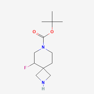 tert-Butyl 5-fluoro-2,7-diazaspiro[3.5]nonane-7-carboxylate
