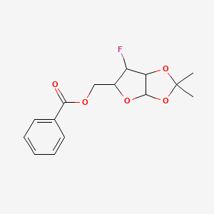 ((3aR,5R,6S,6aS)-6-Fluoro-2,2-dimethyltetrahydrofuro[2,3-d][1,3]dioxol-5-yl)methyl benzoate