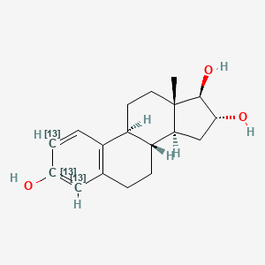 (8R,9S,13S,14S,16R,17R)-13-methyl-6,7,8,9,11,12,14,15,16,17-decahydrocyclopenta[a]phenanthrene-3,16,17-triol