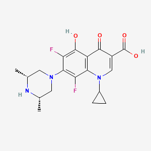 Desfluoro 5-hydroxy orbifloxacin