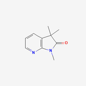 1,3,3-trimethyl-1,3-dihydro-2H-pyrrolo[2,3-b]pyridin-2-one
