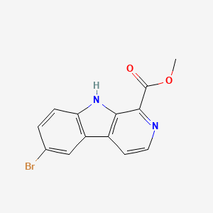 Methyl 6-bromo-9H-pyrido[3,4-b]indole-1-carboxylate