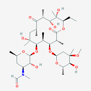 3''-N-Demethyl-3''-N-formylerythromycin