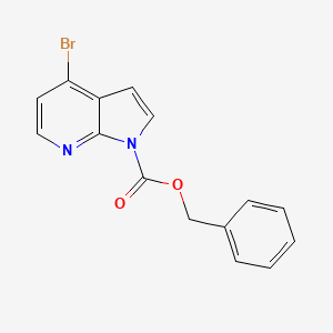 Benzyl 4-bromo-1H-pyrrolo[2,3-b]pyridine-1-carboxylate